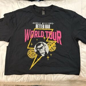 Brand new Robbie Williams better man world tour t shirt size unisex M
